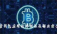 LV加密钱包应用程序错误及