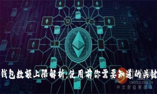 数字钱包数额上限解析：使用前你需要知道的关键要点